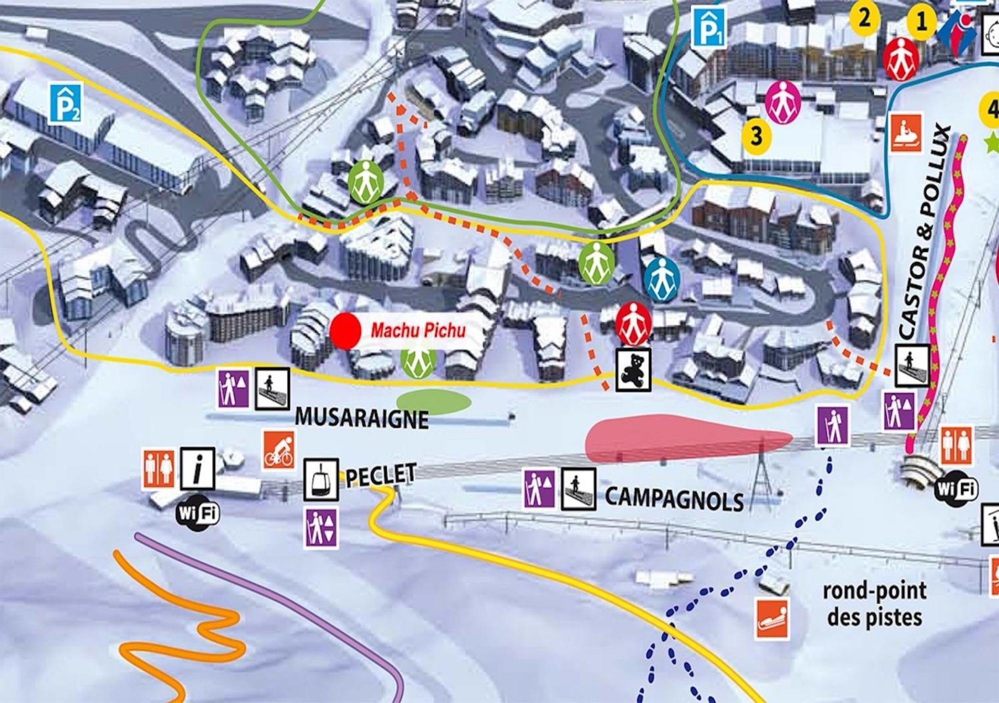 Residence & Spa Le Machu Pichu - Val Thorens Eksteriør billede